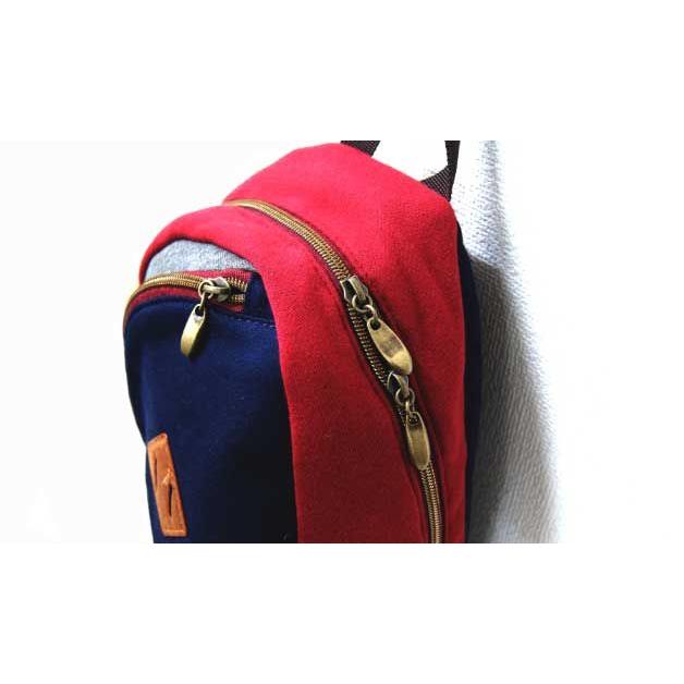 ワンショルダー ウエストバッグ ポーチ アネロ 柔らかスエット素材で配色がいい6色展開のボディーバッグ ワンショルダー |  | 03