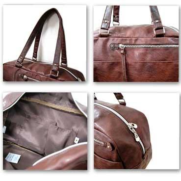 アネロ 微艶のフェイクレザーボストンバッグ ショルダーバッグ |  | 01