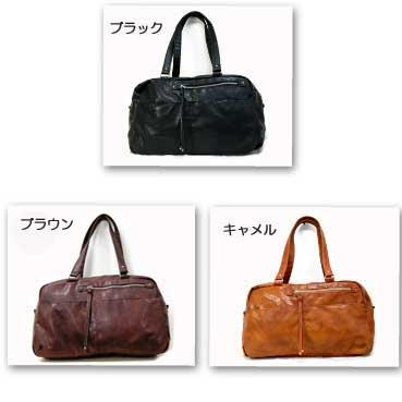 アネロ 微艶のフェイクレザーボストンバッグ ショルダーバッグ |  | 02