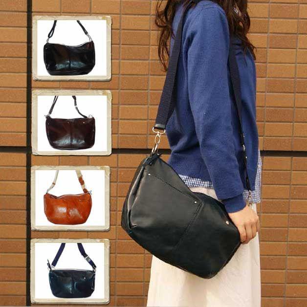 ショルダーバッグ 斜め掛け アネロ フェイクレザーショルダーバッグ | 
