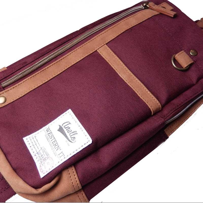 ワンショルダー 斜めがけ ボディバッグ アネロ 切り替えポリキャンバス |  | 03