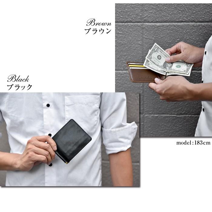 財布 折財布 革 本革 Costa Liberta コスタリベルタ 本革マネークリップ薄型コンパクト財布日本製 |  | 04