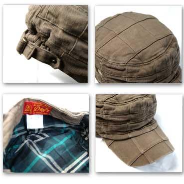 Daysコットンキャンバスパネルワークキャップ |  | 01