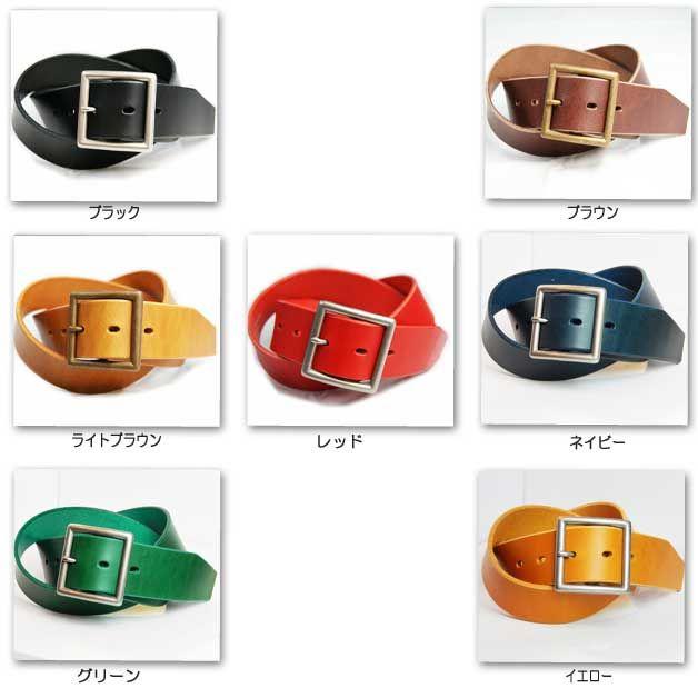 ベルト 革 ダディー  メンズ カジュアルアンティーク調オイルレザーと中古感たっぷりのバックルがいいダディー のギャリソンベルト ウェスタンベルト |  | 04