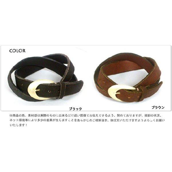 ベルト 革 ダディー  革 本革 メンズ カジュアル オイルビンテージレザーハーネスバックルベルト日本製 |  | 02