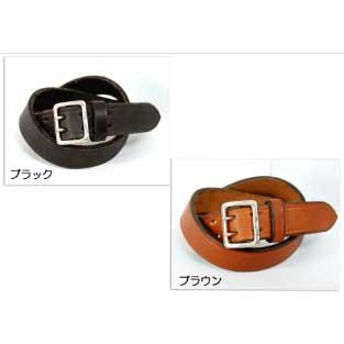 Dadyベルト メンズ カジュアルアンティーク調オイルレザーと小ぶりで高さのあるピュターバックルとのコラボがいけてるDadyのベルト 二つ穴ベルト |  | 02