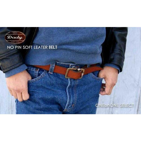 ベルト 革 ダディー  革 本革 メンズ カジュアル アンティークレザーピンがないバックルベルトベルト belt 革 皮 レザー MEN'S あす楽対応 日本製 |  | 01