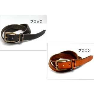 Dadyベルト メンズ カジュアルアンティーク調レザーシングルピンベルト |  | 02