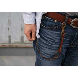 ベルト 革 ダディー メンズ カジュアル アンティークレザーウォレットチェーン日本製 |  | 01