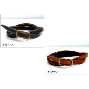 ブレスレット バングル 革小物ダディー タンニンレザー2重巻きブレス日本製 |  | 02