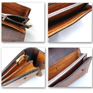 ベルト メンズ カジュアルダディー タンニンレザーシンプルロングウオレット 長財布 日本製日本製 |  | 01