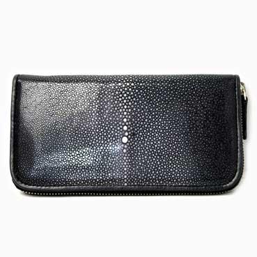 長財布/Deep Zoneスティングレーラウンドウオレット |  | 02