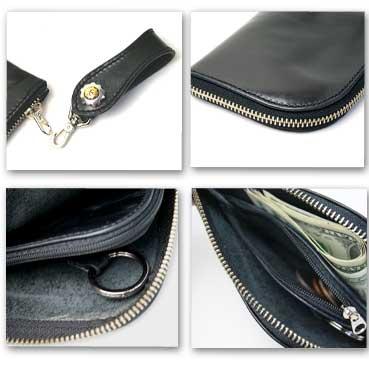 革 ディープゾーン イタリアンレザーラウンドファスナーコインウォレットＬ型ラウンド |  | 01