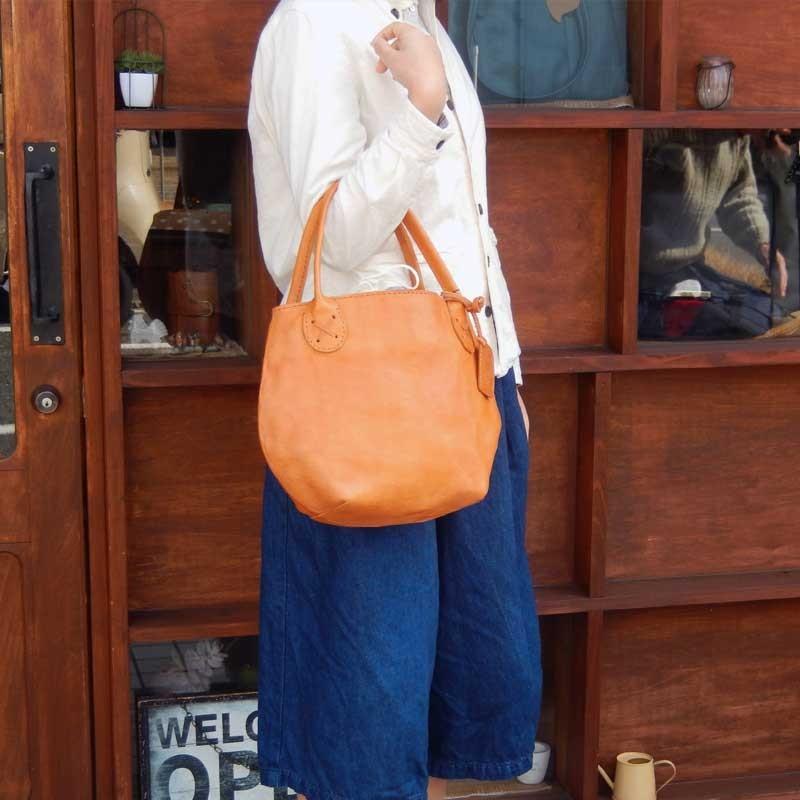 fes/フェス】 カウレザー ハンドバッグ トートバッグ