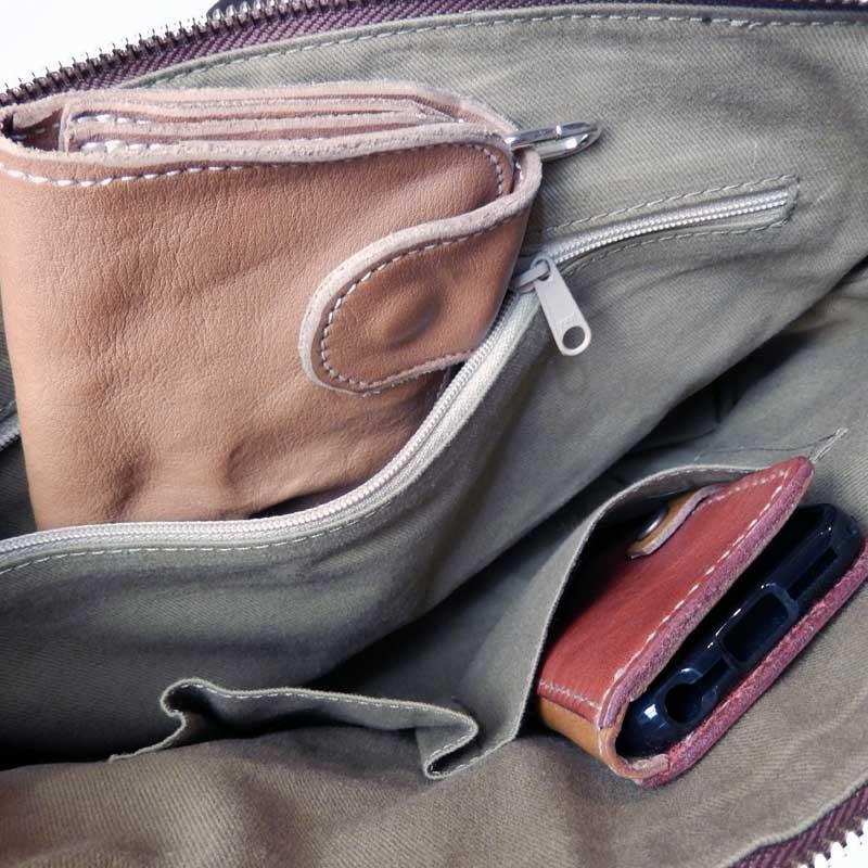 リュックサック バックパック デイパック トートバッグ フェス カウレザー横型リュック 47987 sarai |  | 05