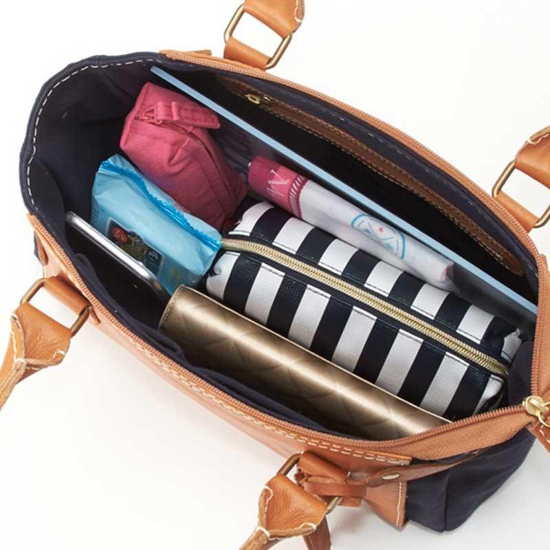 フェス 本革バッグ キャンバス素材×牛革カウレザートートバッグ ハンドバッグ 48024 sarai |  | 03