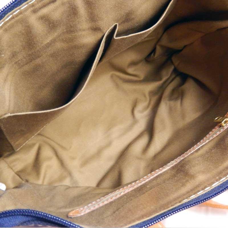 fes/フェス本革バッグ/キャンバス素材×牛革カウレザートートバッグ/ショルダーバッグ48077 |  | 05