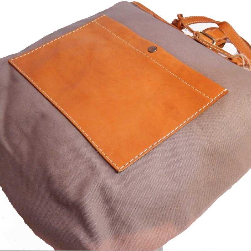 fes/フェス本革バッグ/キャンバス素材×牛革カウレザートートバッグ/48078 |  | 03