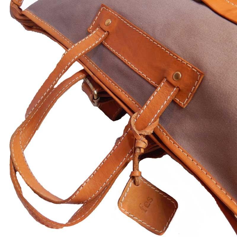 fes/フェス本革バッグ/キャンバス素材×牛革カウレザートートバッグ/48078 |  | 05