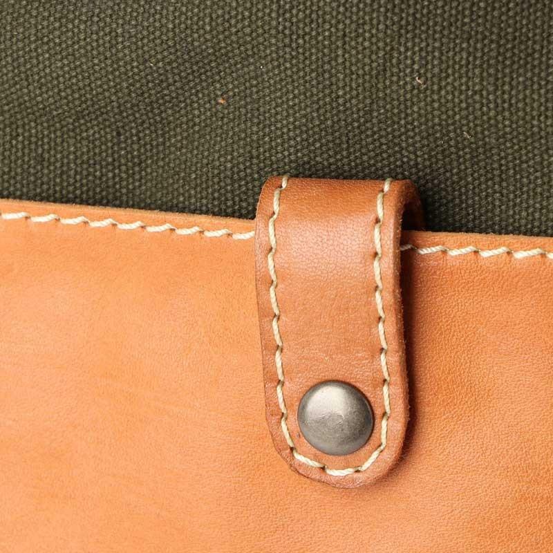 【fes】フェス　キャンバス素材×カウレザーショルダー/トートバッグ |  | 07