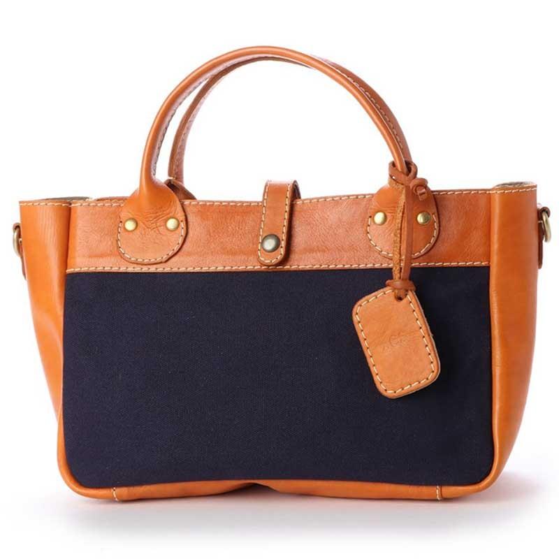 【fes】フェス　キャンバス素材×カウレザーショルダー/トートバッグ |  | 11