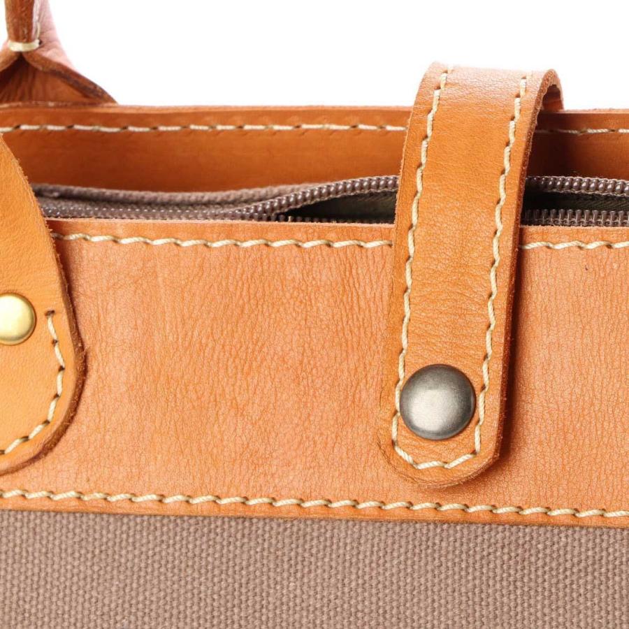 【fes】フェス　キャンバス素材×カウレザーショルダー/トートバッグ |  | 07