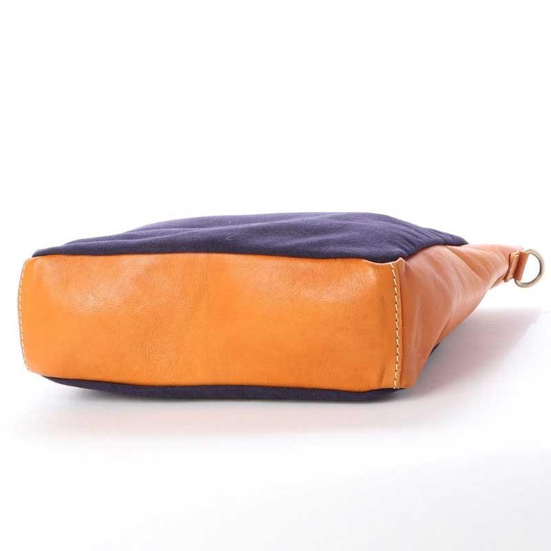 【fes】フェス　キャンバス素材×カウレザーショルダー縦型/トートバッグ |  | 05