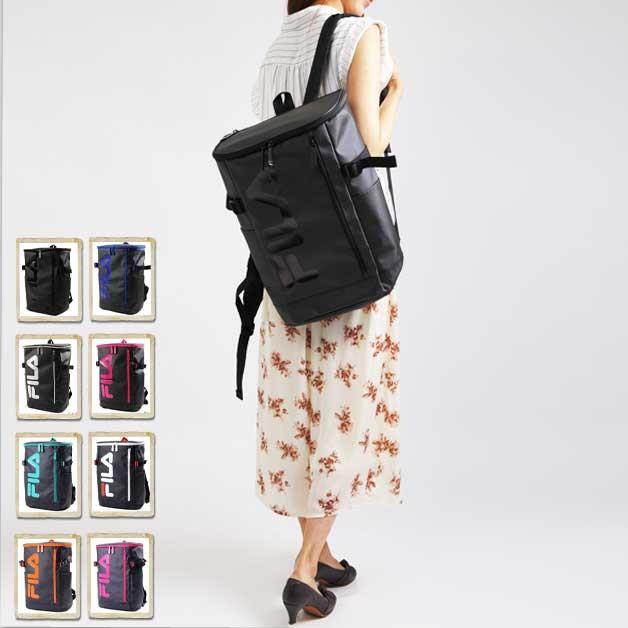 [FILA(フィラ)] ボックスリュックサック シグナルシリーズ TPU加工 21L 男女兼用 fl-7576 レディース メンズ | 
