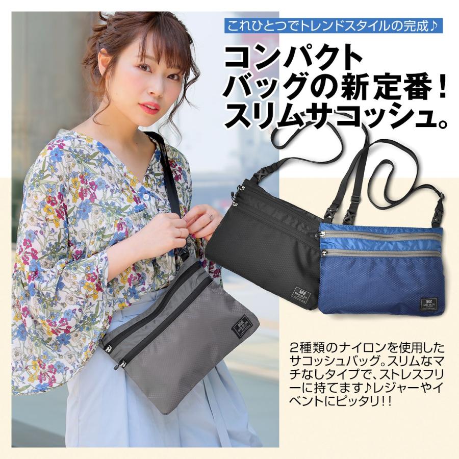 Gab・Bler(ギャブラー)ナイロンサコッシュバッグ |  | 05