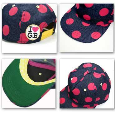 ワンオンワンセレクト Grin BuddyデニムドットキャップAW |  | 01