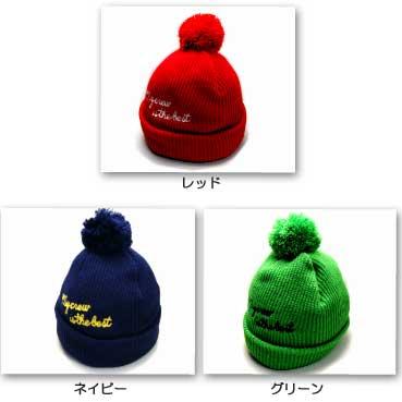 ワンオンワンセレクト Grin Buddyチェーンステッチロゴ入りボンボン付きニット帽AW |  | 02