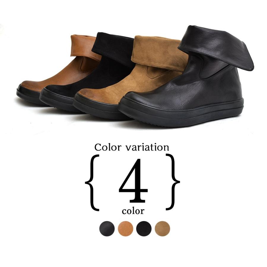 ONEonONE SELECT グラベラ glabella PUレザー バックジップ ロングブーツ |  | 05