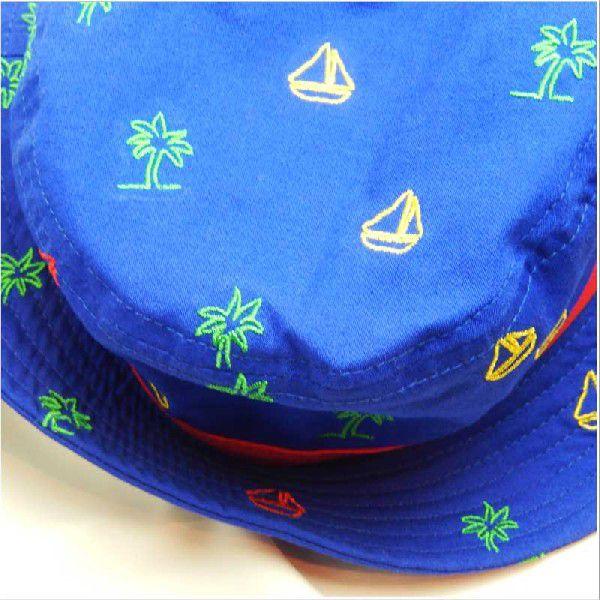 ワンオンワンセレクト Grin Buddy Sea Sult hatヨットとやしの木の刺繍が可愛いコットンハットSS |  | 03
