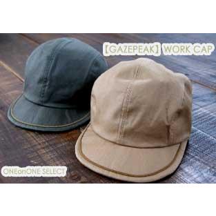 帽子 メンズ レディース キャップ 通販GAZEPEAK ウォッシュ加工コットンワークキャップ | 