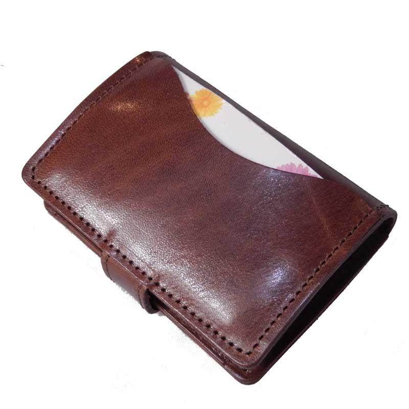 財布 長財布 革 hecho a mano ヘチョアマーノコインキャッチャー付の折り財布 DEPAデパ 日本製 |  | 04