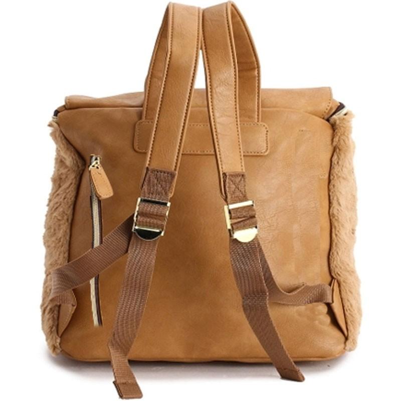 アンドミカ　フェイクレザーもこもこスクエアリュックサック |  | 04