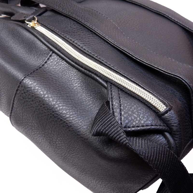 トートバッグ リュックサック アンドミカ　フェイクレザーバケットリュックとトートの2wayバッグ |  | 05