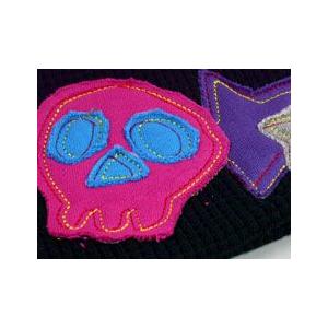 子供帽子ドクロキッズドクロワッフルワッチキャップAL |  | 03