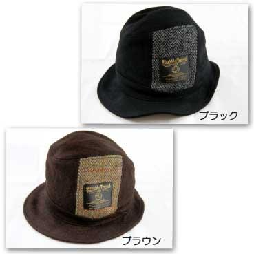 帽子 ハット レディースハットHariss Tweedハリスツイードバックピンタックハット |  | 02