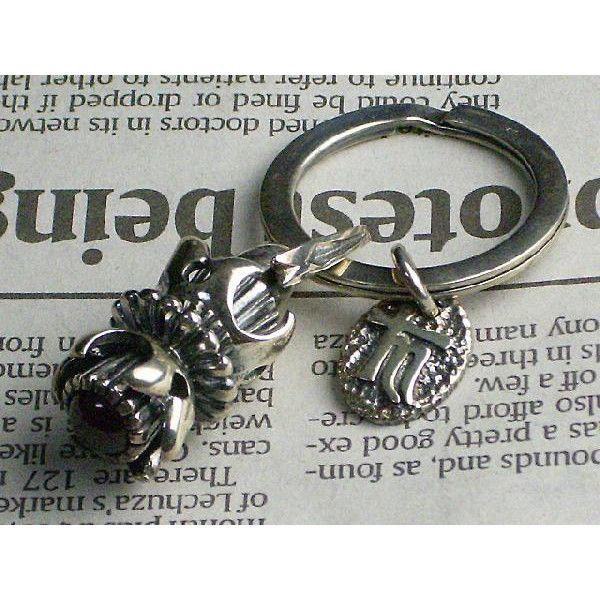 シルバー 925 スターリングシルバー シルバーキーホルダーKRISS GARNET 訳あり・・・ギャランティーカードやオリジナルの袋がない場合があります | 