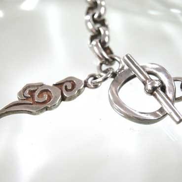 空925スターリングシルバーブレスレット雲訳あり ギャランティーカードやオリジナルの袋がない場合があります |  | 01