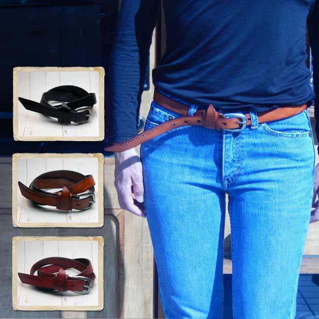 ワンオンワン ワインドループレザーベルト | 