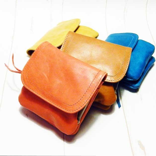 リアン 馬革がまぐちとフラップのウォレット 日本製 | 