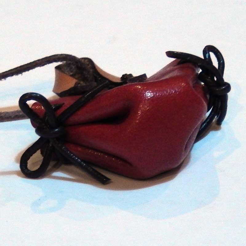 リアン ミニチュアハンドメイドレザーバッグネックレス 牛革 日本製 |  | 05