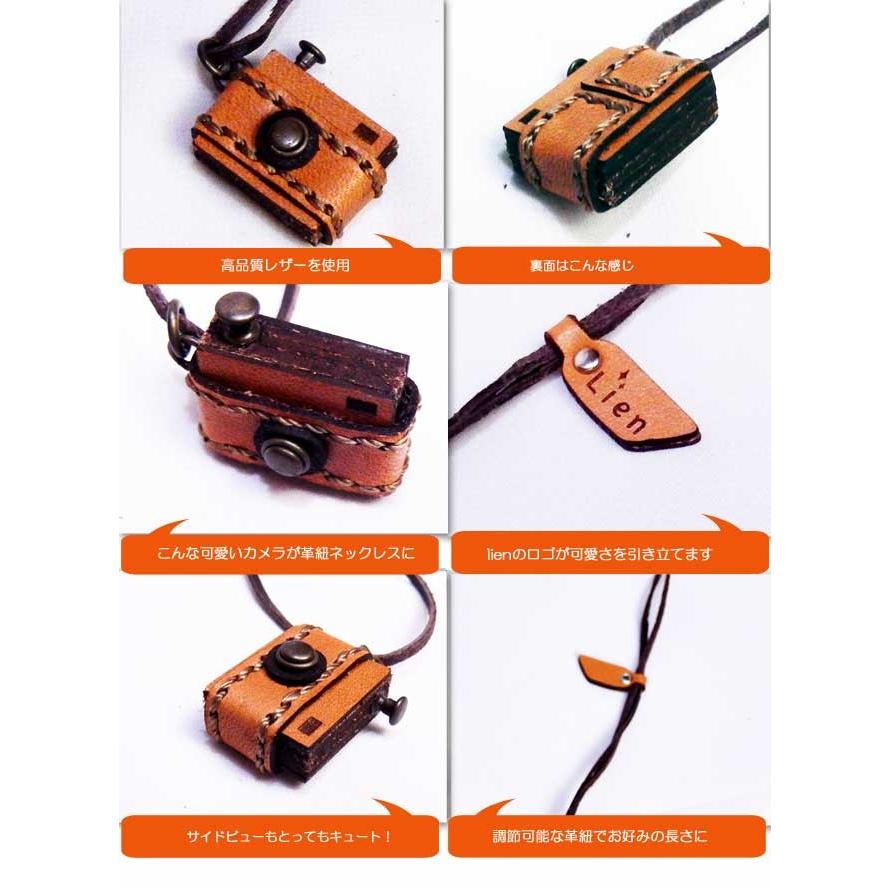 リアン 小物 レディース ファッション雑貨 ミニチュアレザー カメラ