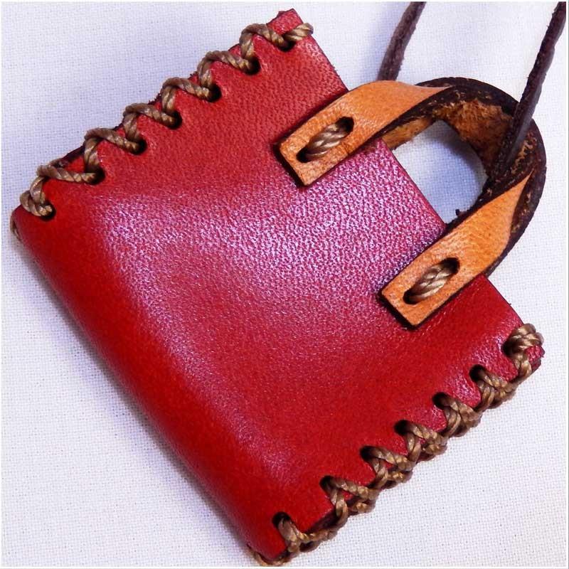 リアン 小物 レディース ファッション雑貨 ミニチュアレザー トートバッグネックレス 牛革 本革 プレゼント ギフト かわいい 日本製 |  | 03