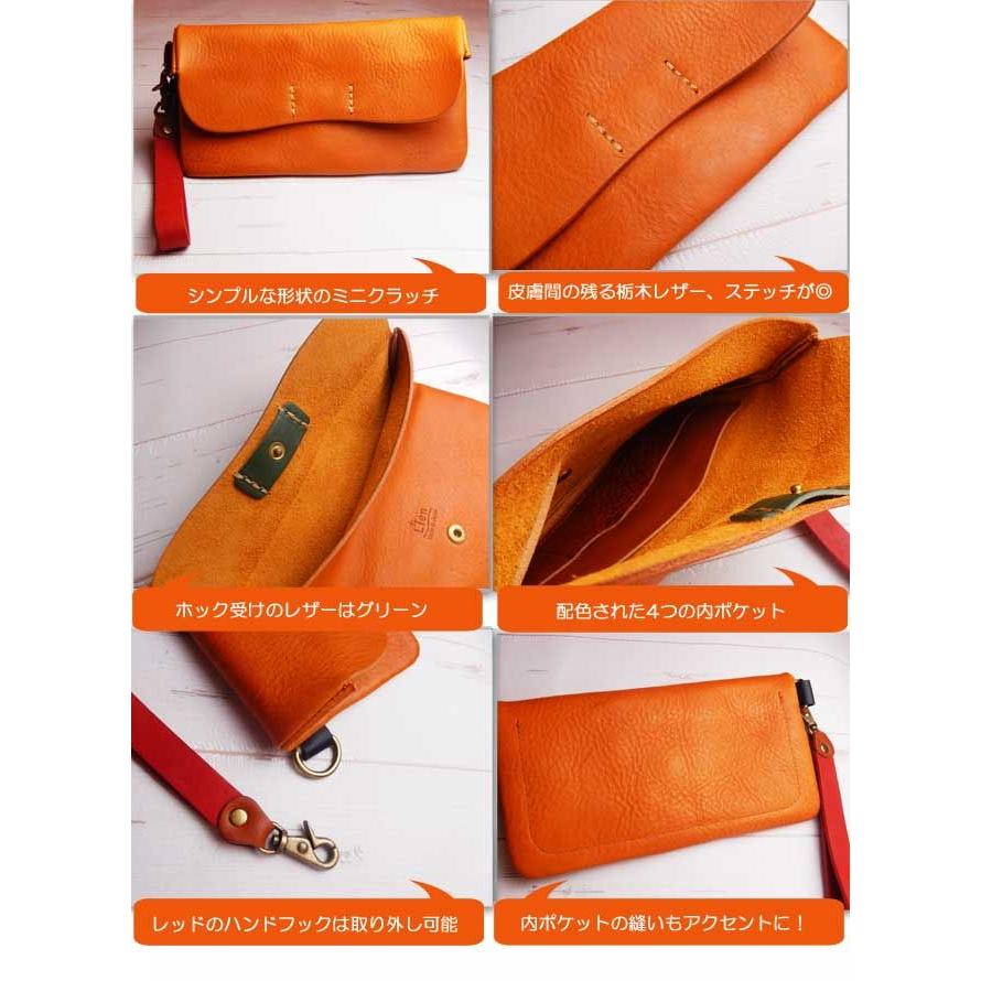 リアン ボーノミニクラッチバッグ栃木レザー 日本製 |  | 01