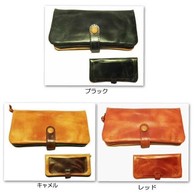 長財布 リアン 栃木レザーワックスジーンズロングウォレット 日本製 |  | 02