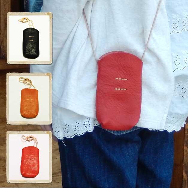 リアン 栃木レザーヴォーノスマホポシェット 日本製 | 