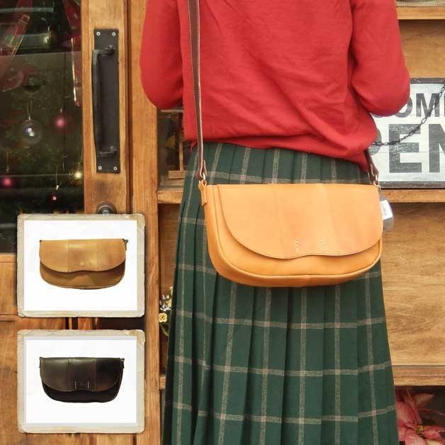 リアン ベンガルレザーフラップショルダーバッグ 日本製 ショルダーバッグ レディース 斜めがけ おしゃれ かわいい メンズ 牛革 本革 軽い | 